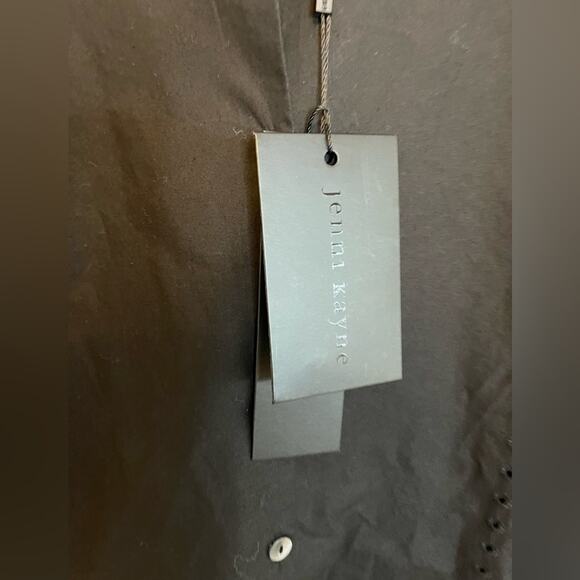 NWT Jenni Kayne NWT-Harper Blouse Black Size Extra Small - Picture 9 of 14